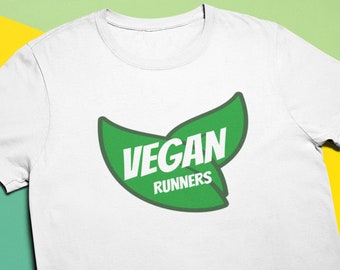 Vegan runner t store shirt