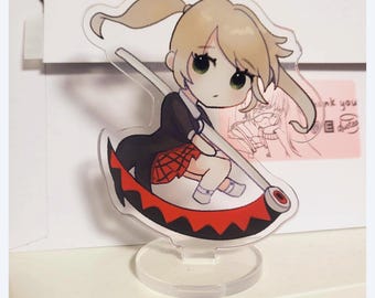 Soul Eater Maka - 8cm Mini Acrylic Standee - Kawaii Deskpals Computer Buddy