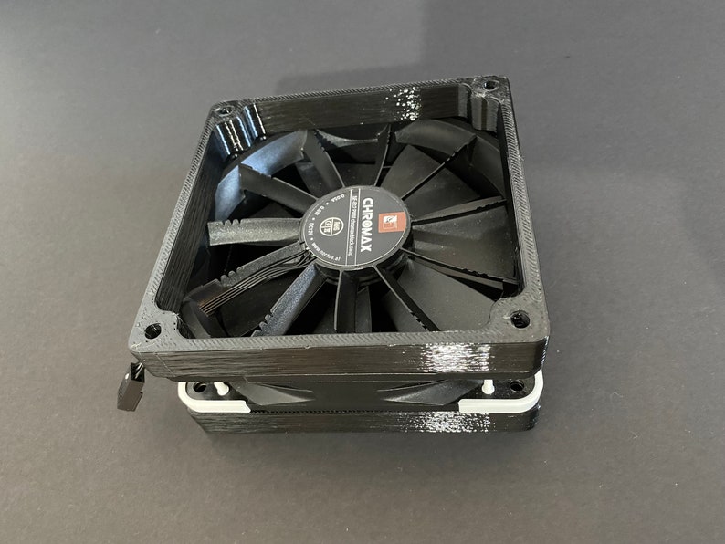 120mm PC Radiator Fan Shroud 120mm Fan Spacer Etsy