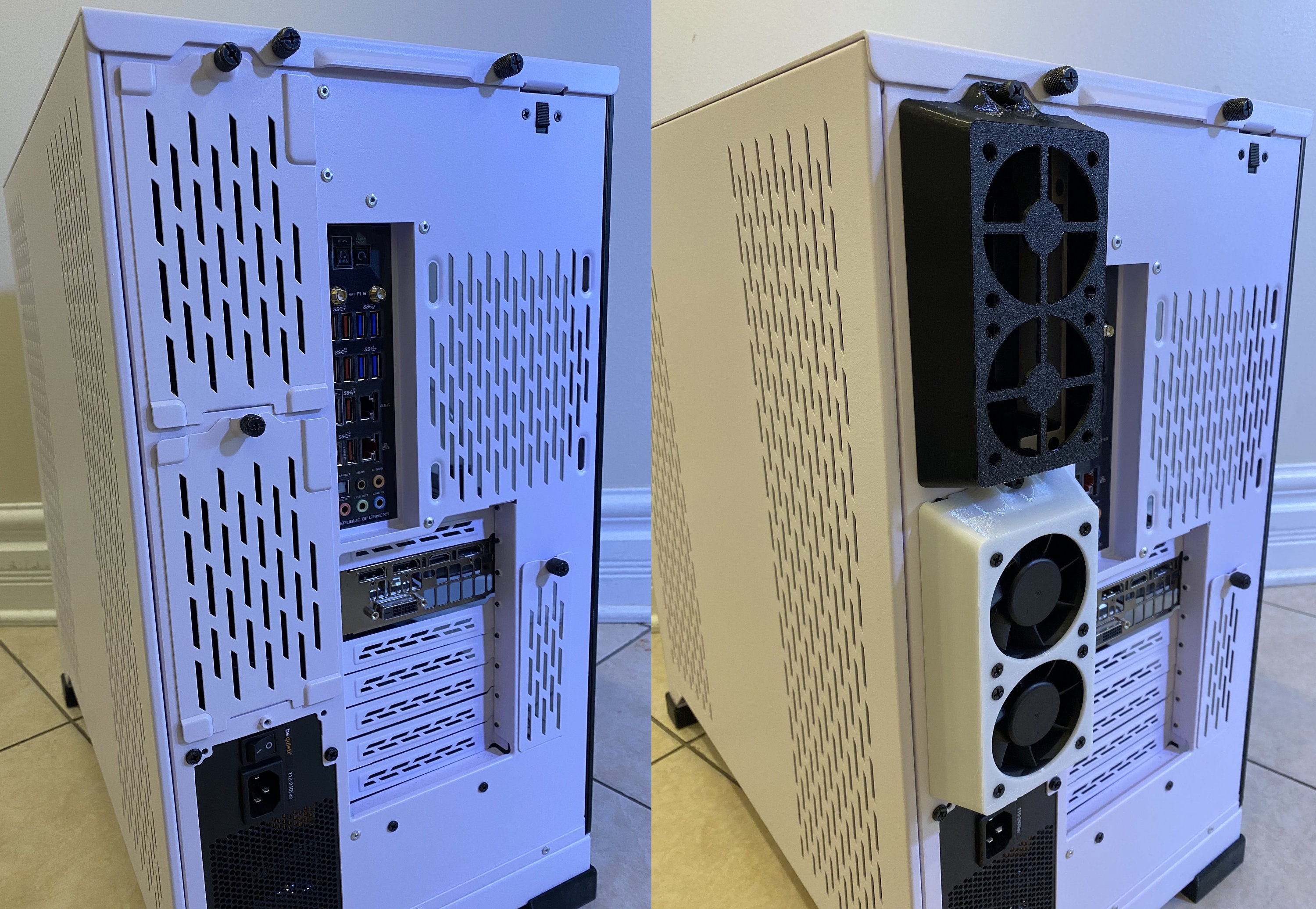 Lian Li O11D XL Hard Drive HDD Cooling Fan Shroud Etsy