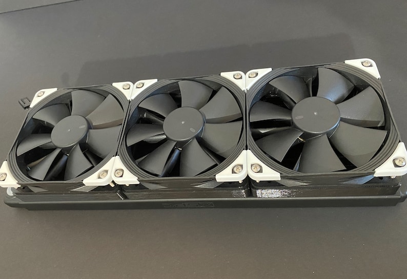 120mm PC Radiator Fan Shroud 120mm Fan Spacer Etsy