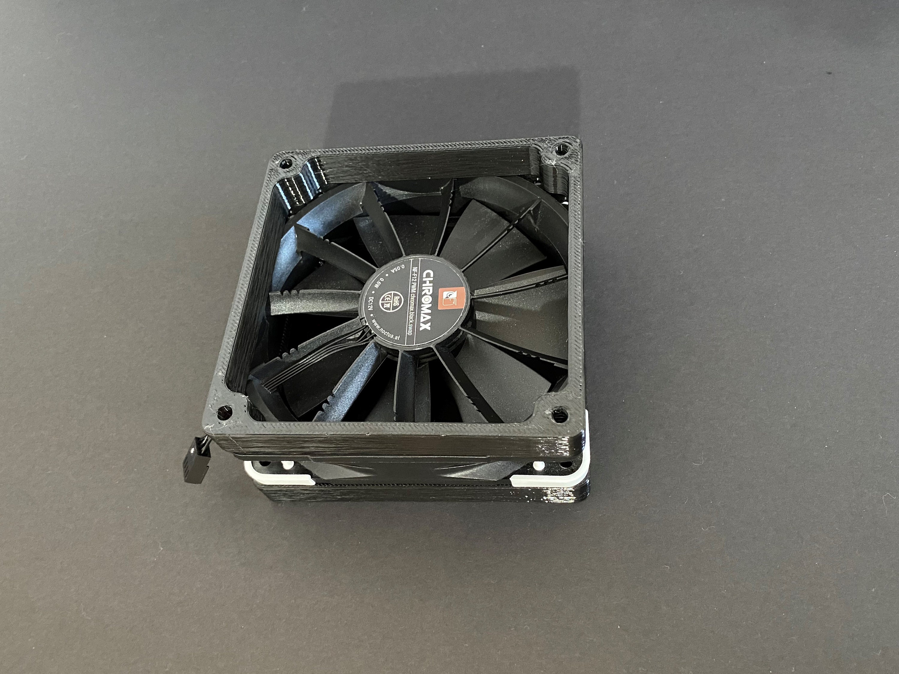 120mm PC Radiator Fan Shroud 120mm Fan Spacer Etsy