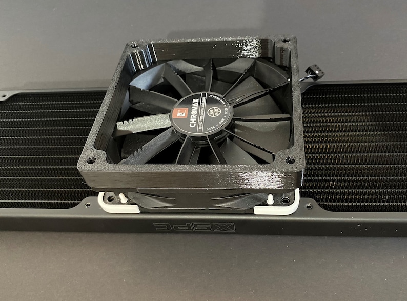 120mm PC Radiator Fan Shroud 120mm Fan Spacer Etsy