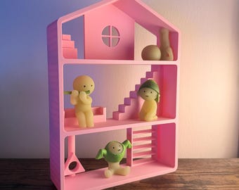 Smiski House 3D gedruckter Ständer - moderner Miniaturständer für Sammlerstücke