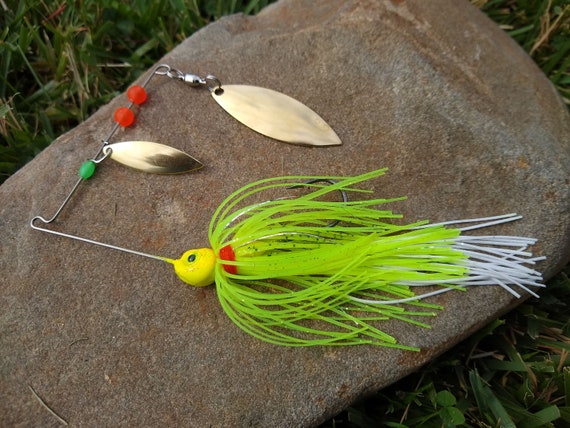 3/8th Oz. Chartreuse Spinnerbait 
