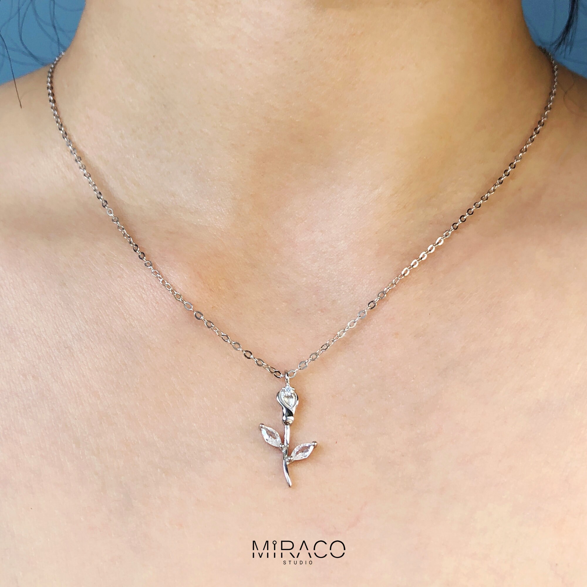 925 Sterling Silver Rose Necklace, Dainty CZ Rose Necklace, Rose Flower Necklace, Minimalist Plant Necklace, Rose Pendant, Valentines Gift - Etsy 925 Sterling Silver Rose Necklace, Dainty CZ Rose Necklace, Rose Flower Necklace, Minimalist Plant Necklace, Rose Pendant, Valentines Gift - Etsy