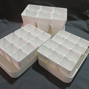 Reusable 6-Cell Seedling Tray Pack with Capillary Matting