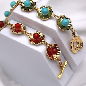 The real 18K Gold plated bracelet &quot;Light up Your Mood&quot;