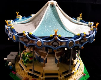 Glitter Tent Fabric for Lego Carousel 10257 Creator/ Cloth