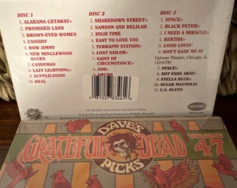 Sealed Dave's Picks Grateful Dead Limited Edition CD Sets. Choose