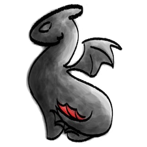 Toothless the Nightfury - Fan Art - Digital File