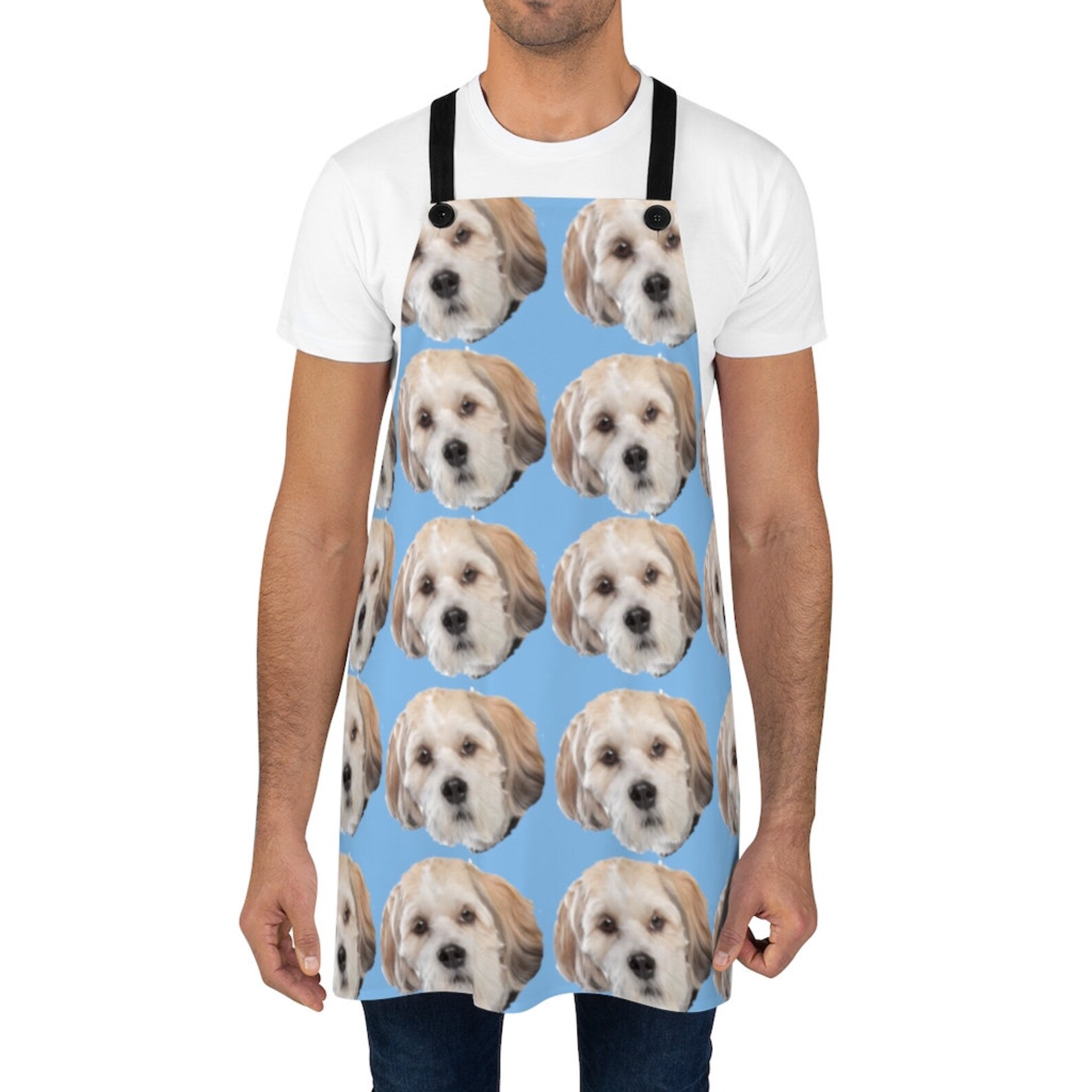 Customized Dog Face Apron Personalized Pet Apron Funny Crazy Etsy