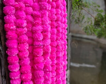 Wholesale Lot Of Artificial Marigold garlands hanging decoration wedding Function Haldi, Sangeet decoration