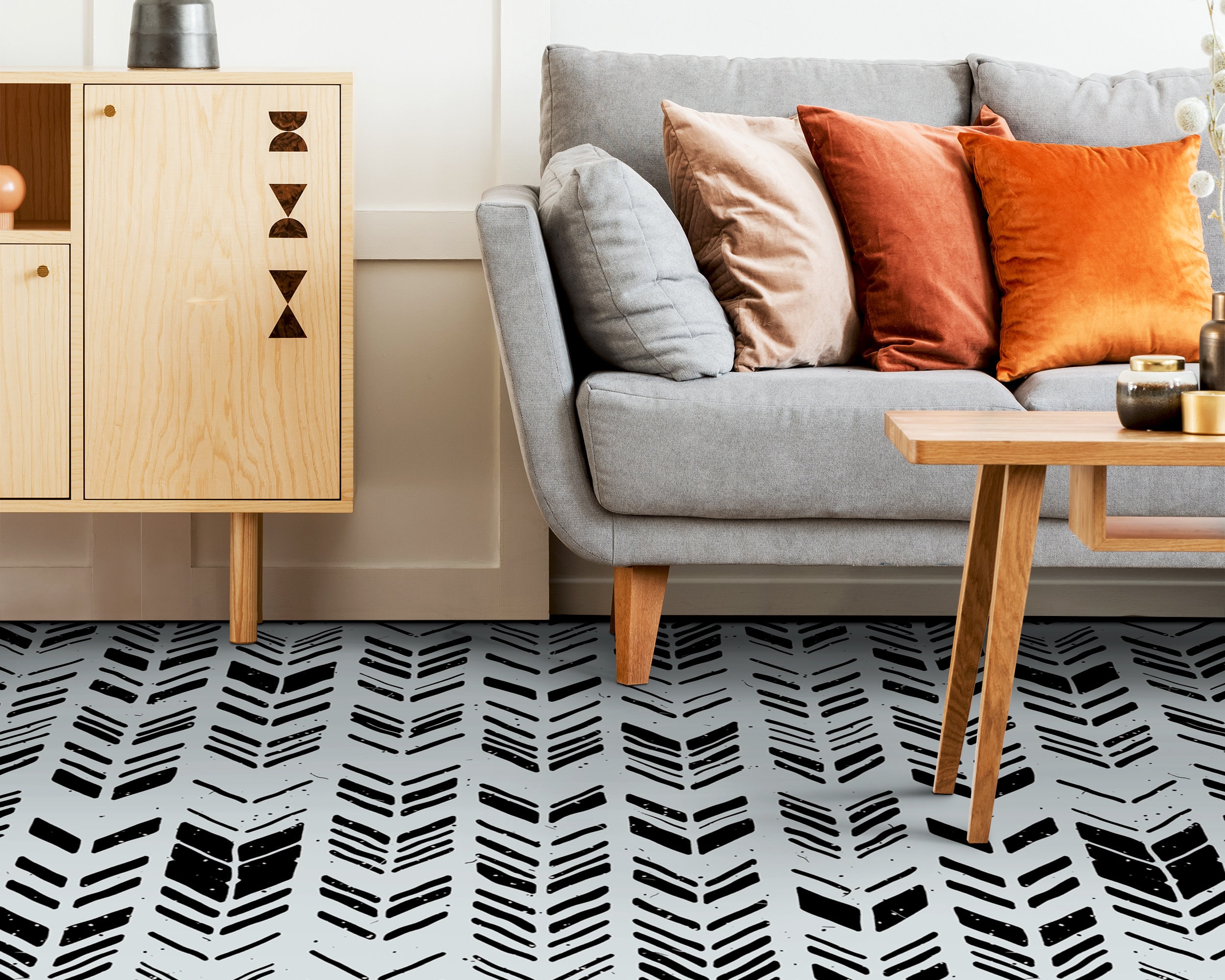 Geometric Vinyl Flooring Flooring Tips