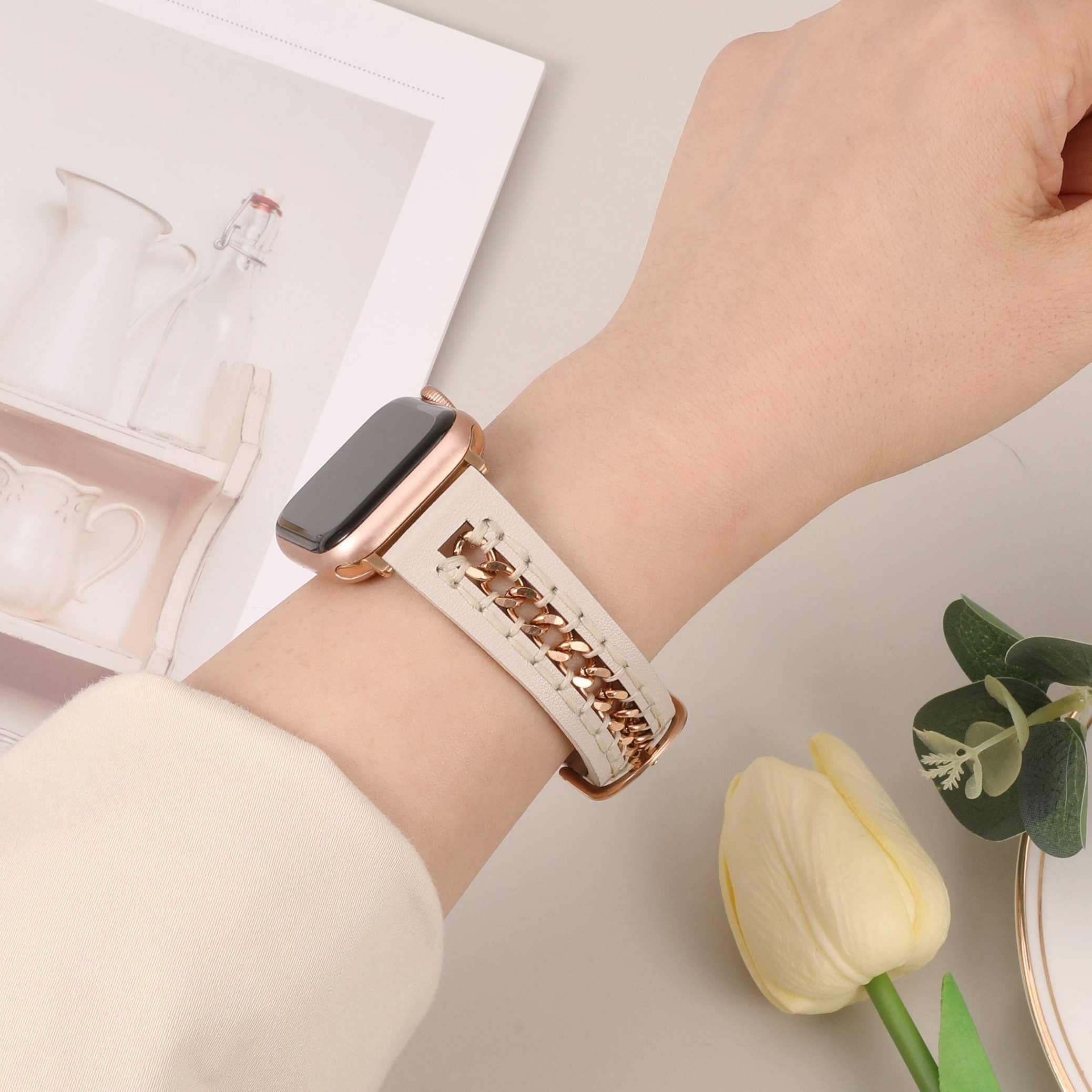 louis vuitton silicone apple watch band