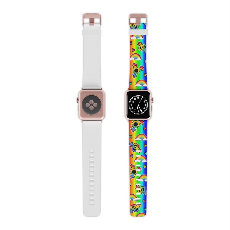 Pride Apple Watch Band, Rainbow Apple Watch Band, 38mm, 40mm, 42mm