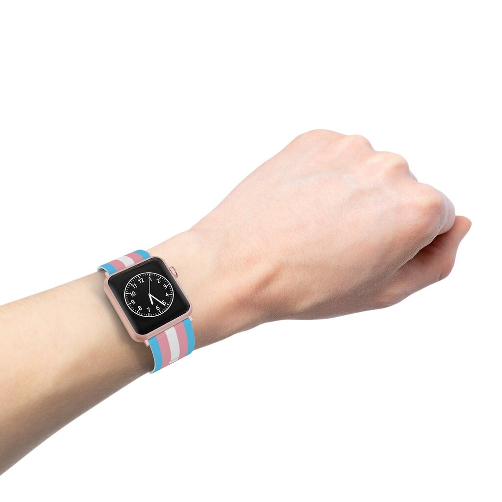 Trans Pride Apple Watch Band Trans Flag Apple Watch Band Rainbow