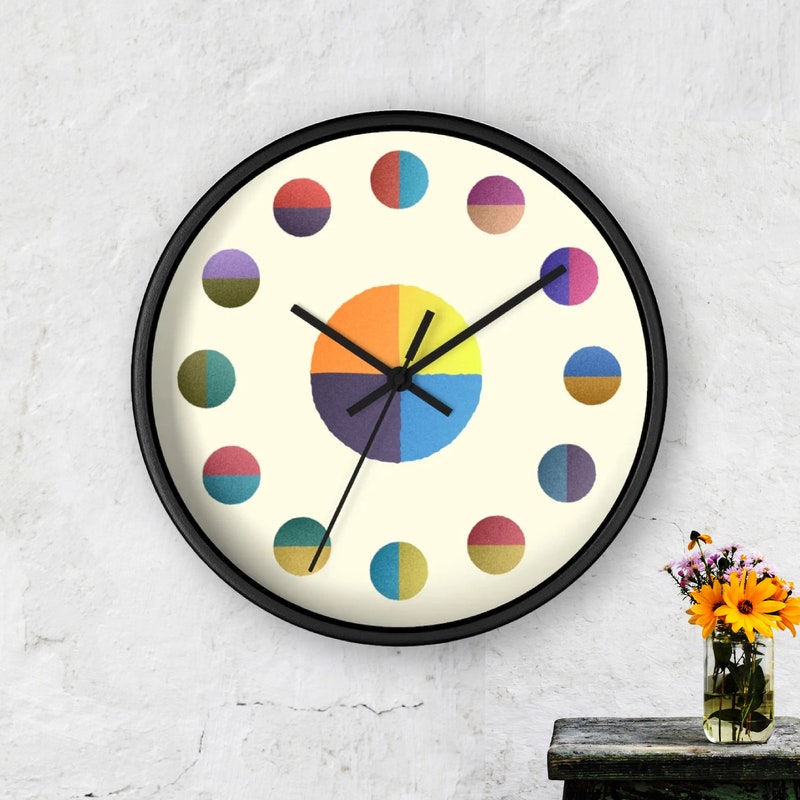 Study Clock Without Numbers Clock Without Numbers - Etsy