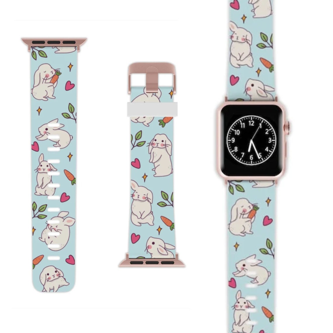 Japanese Dragon Pattern TPU Wrist Strap Apple Watch Band 38mm /42mm /44mm  for iWatch Series 4 3 2 1 – Custom Gorillas