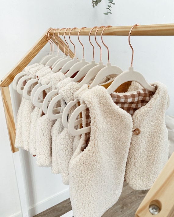 Faux fur sales baby vest