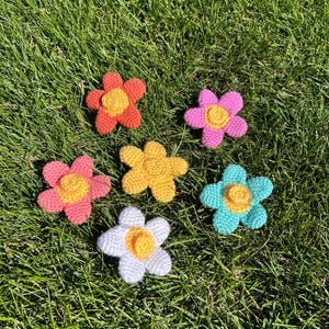 Crochet Fidget Flower Spinner