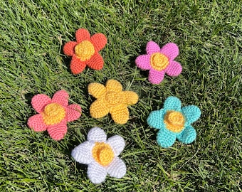 Crochet Fidget Flower Spinner