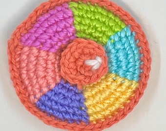 Decision Maker Disk Spinner Pattern | Crochet Fidget Spinner Pattern | Handheld Fidget Spinner Pattern