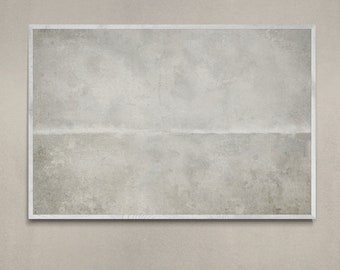 Horizontal Neutral Color Abstract Painting, Modern Landscape Instant Digital Download Art