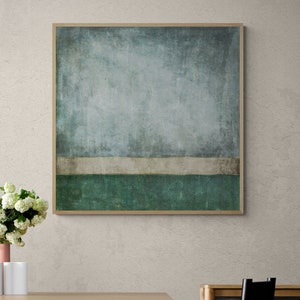 Square Abstract Art Print, DIY Modern Instant Digital Download Printable Wall Art