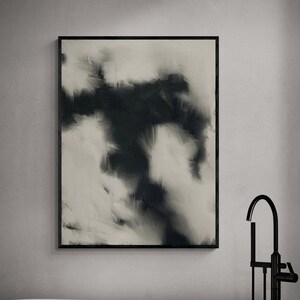 Minimalist Abstract Painting DIY Printable Art, Modern Home Décor Instant Digital Download Wall Art