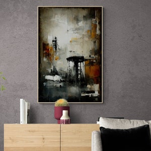 Contemporary Abstract Art Print | Modern Abstract Painting Wall Art | Abstract Digital Download Printable Art