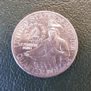 1776 1976 zweijährliches Liberty Quarter,no mint