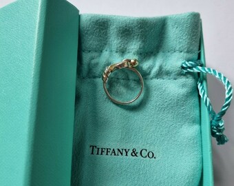 Tiffany 925 750 Ring - Etsy