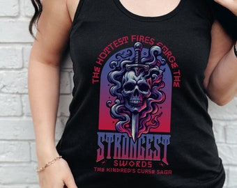 Spark of the Everflame Quote Graphic Tank Top, The Kindreds Curse Saga Penn Cole Official Book Merch Gift For Romantasy Book Lover