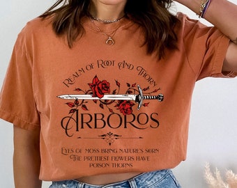 Spark of the Everflame Shirt, Arboros Realm Tee, Penn Cole The Kindreds Curse Saga Official Merch, Gift For Fantasy Romance Book Lover