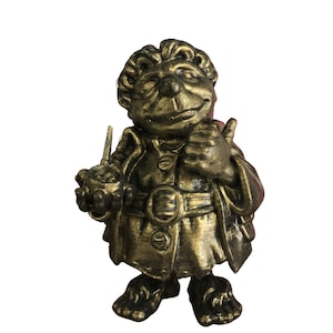 Golden Bilbo Baggins: 3D Printed PLA Figure