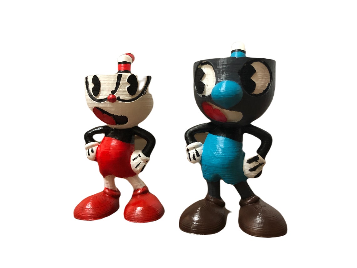 Cuphead & Mugman Keramiktasse – 325 Ml, Offiziell Lizenziert | BPA-frei, Für Kinder & Fans