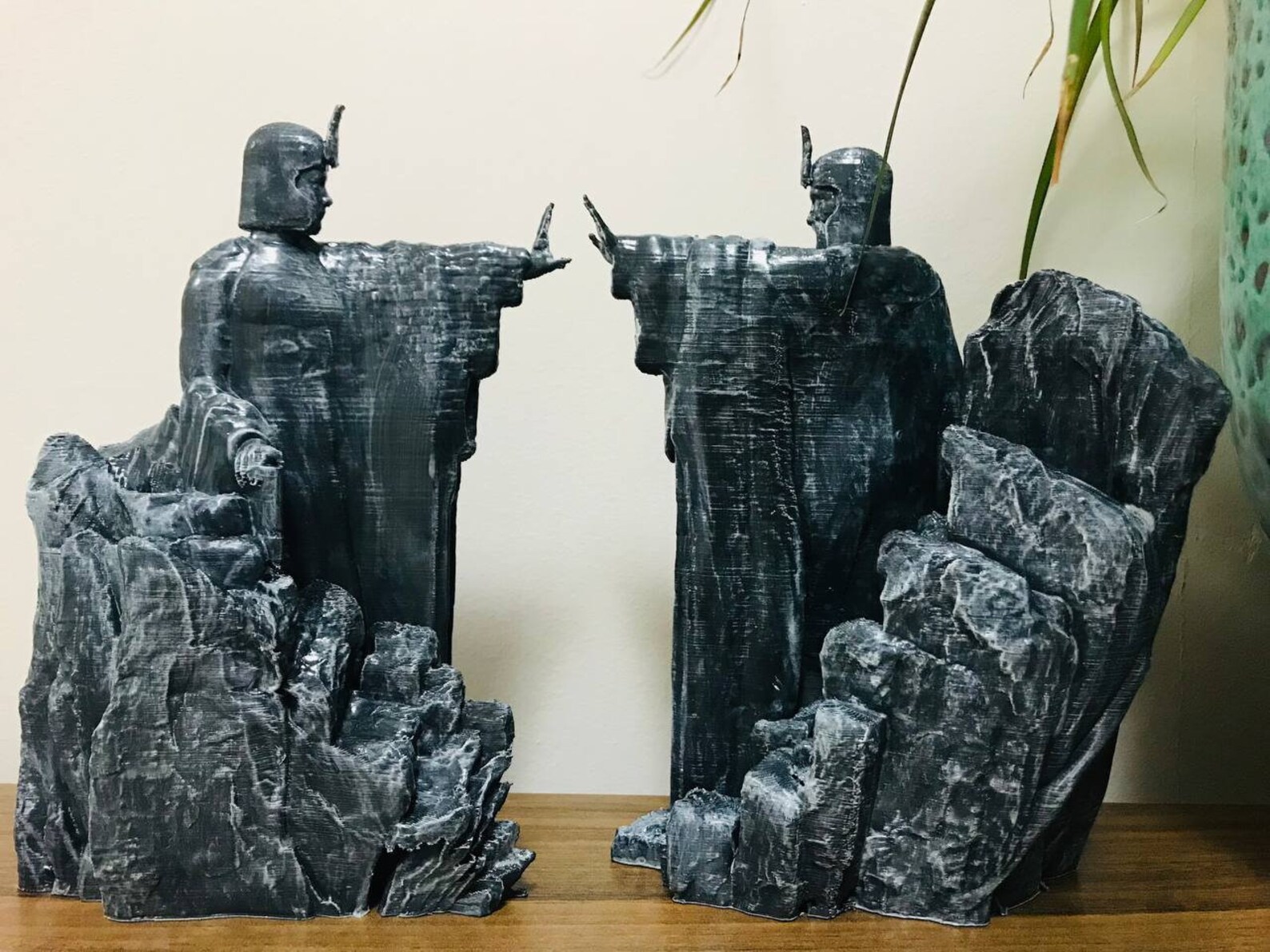 Argonath Statue Bookend 76'' BIG LOTR Art Collect Etsy