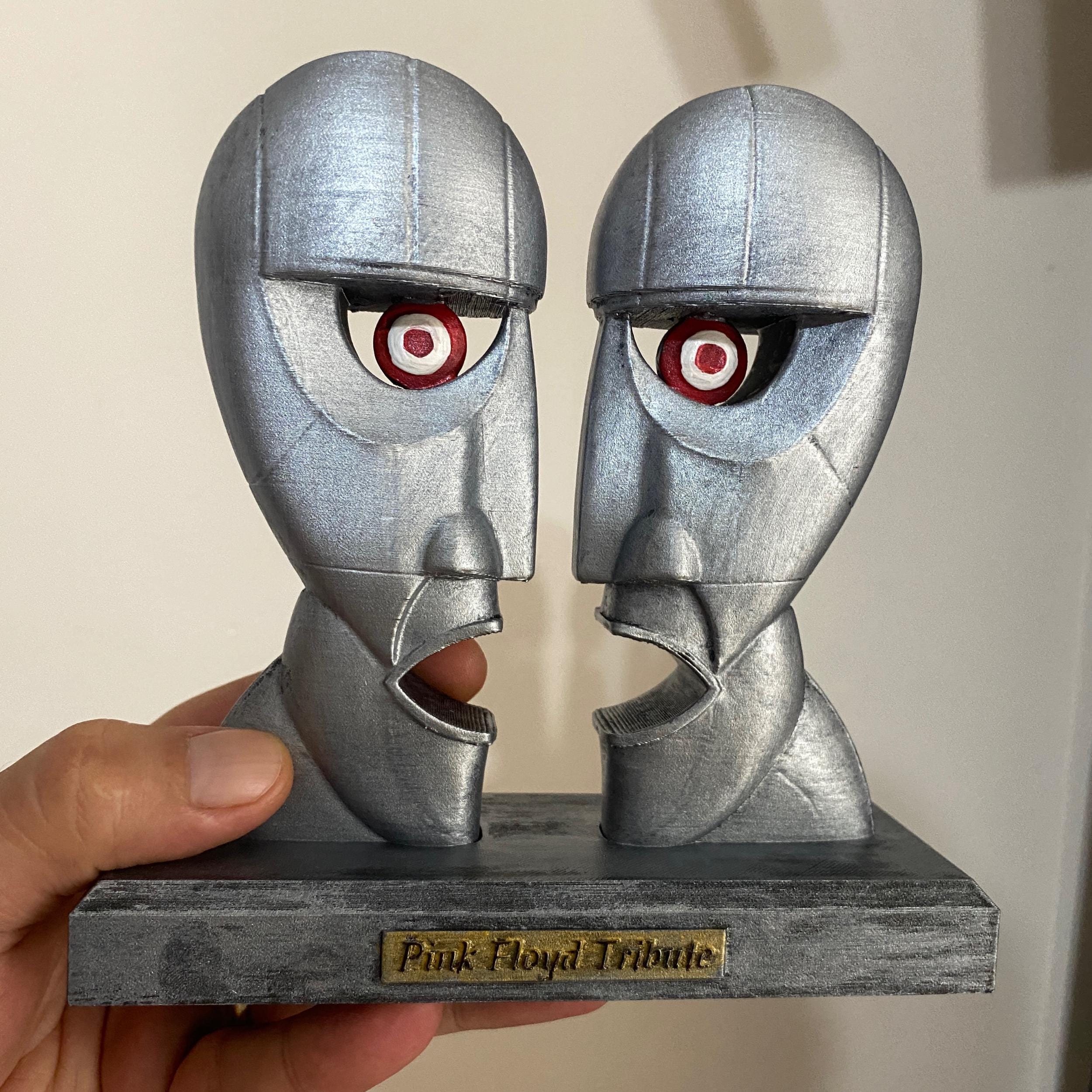 3D Printed Division Bell Sculpture: Pink Floyd Tribute Desk 3D Printed Division Bell Sculpture: Pink Floyd Tribute Desk