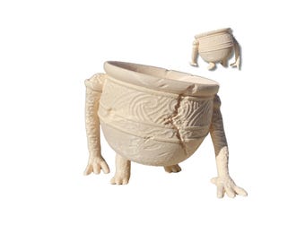 Pot Boy Planter: 3D Printed PLA, Unique Gamer Gift