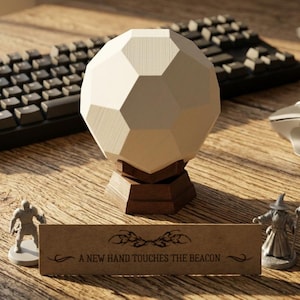 Meridia's Beacon Replica, Skyrim Gift, Elder Scrolls Gift, Video Game Prop, 3D Printed Gaming Room Decor