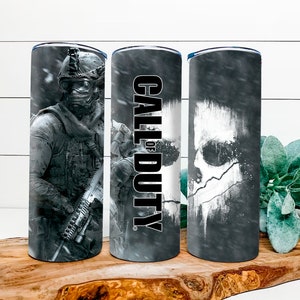 Call of Duty Tumbler Wrap/ Tumbler 20 oz PNG