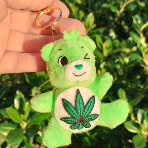 Mini Don't Care Bear Keychain