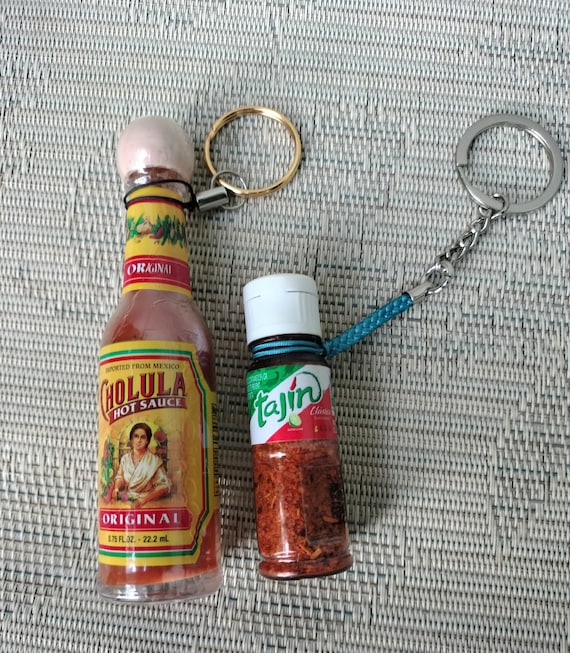 louisiana hot sauce keychain