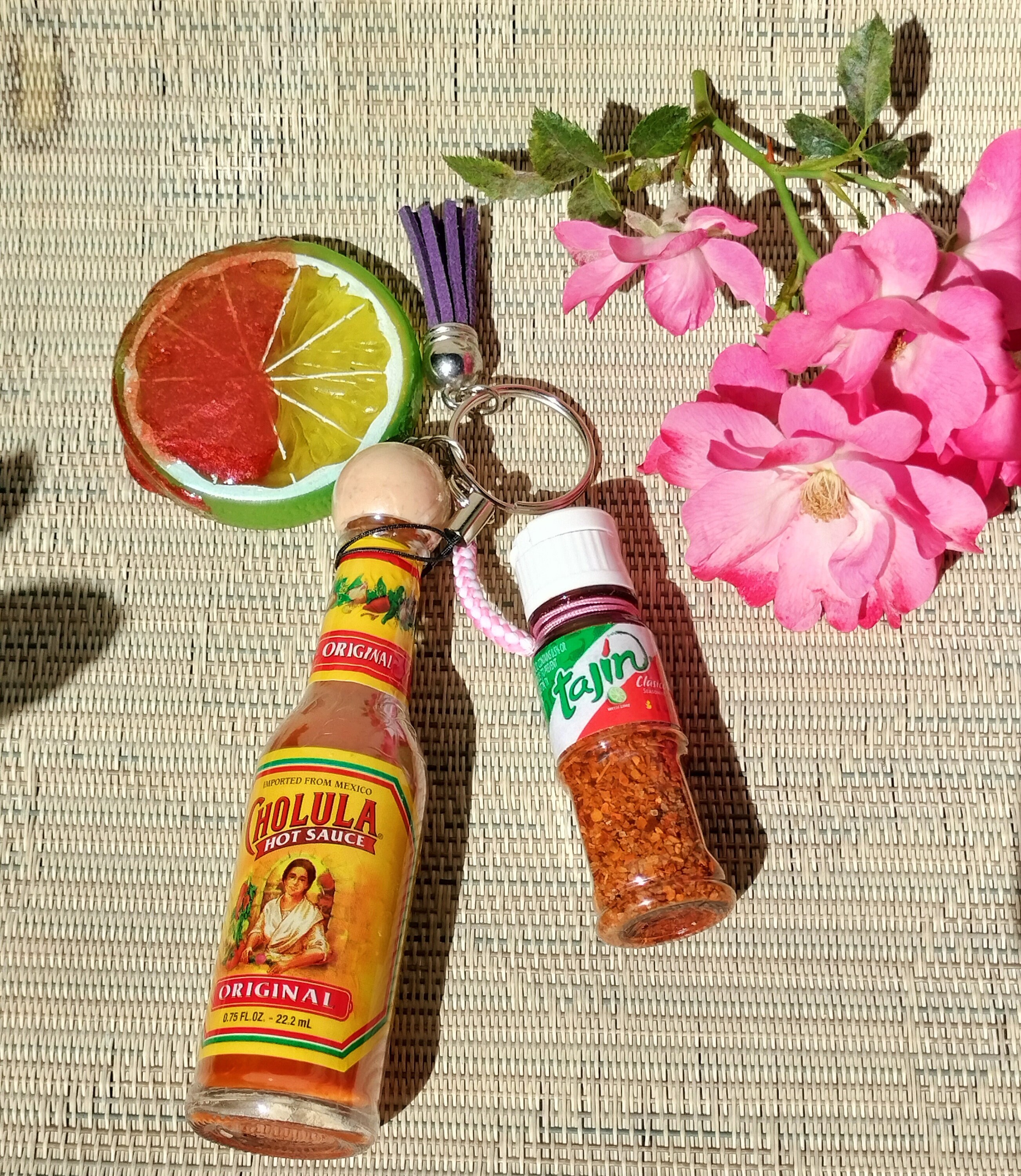 Cholula Keychain 