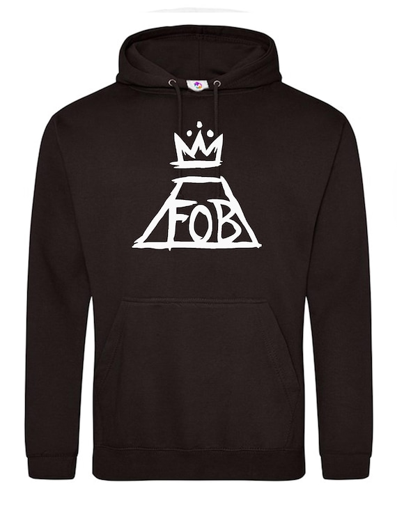 Fall Out Boy Hoodie – FOB Band Hoodie – Emo Punk Rock Sweatshirt