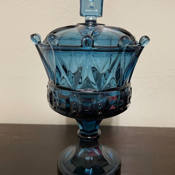 Fostoria Blue Plates Etsy