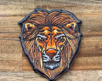 The Lion Embroidered Morale Patch
