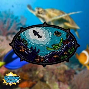 The Great Barrier Reef Embroidered VELCRO® Morale Patch