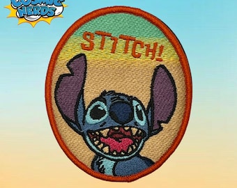 Lilo and Stitch: STITCH! Embroidered Morale Patch